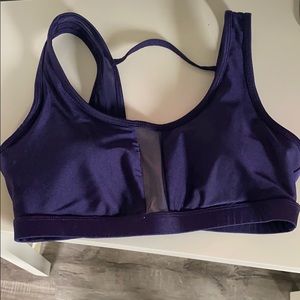 Fabletics purple sports bra